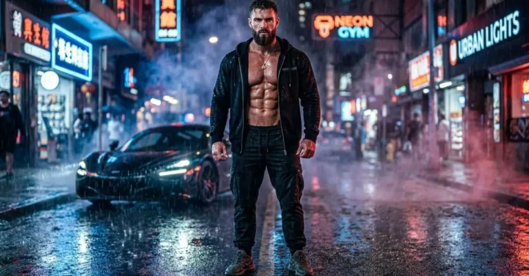 Gym Beast Street Portrait AI Prompts – Create Viral Cinematic Fitness Images